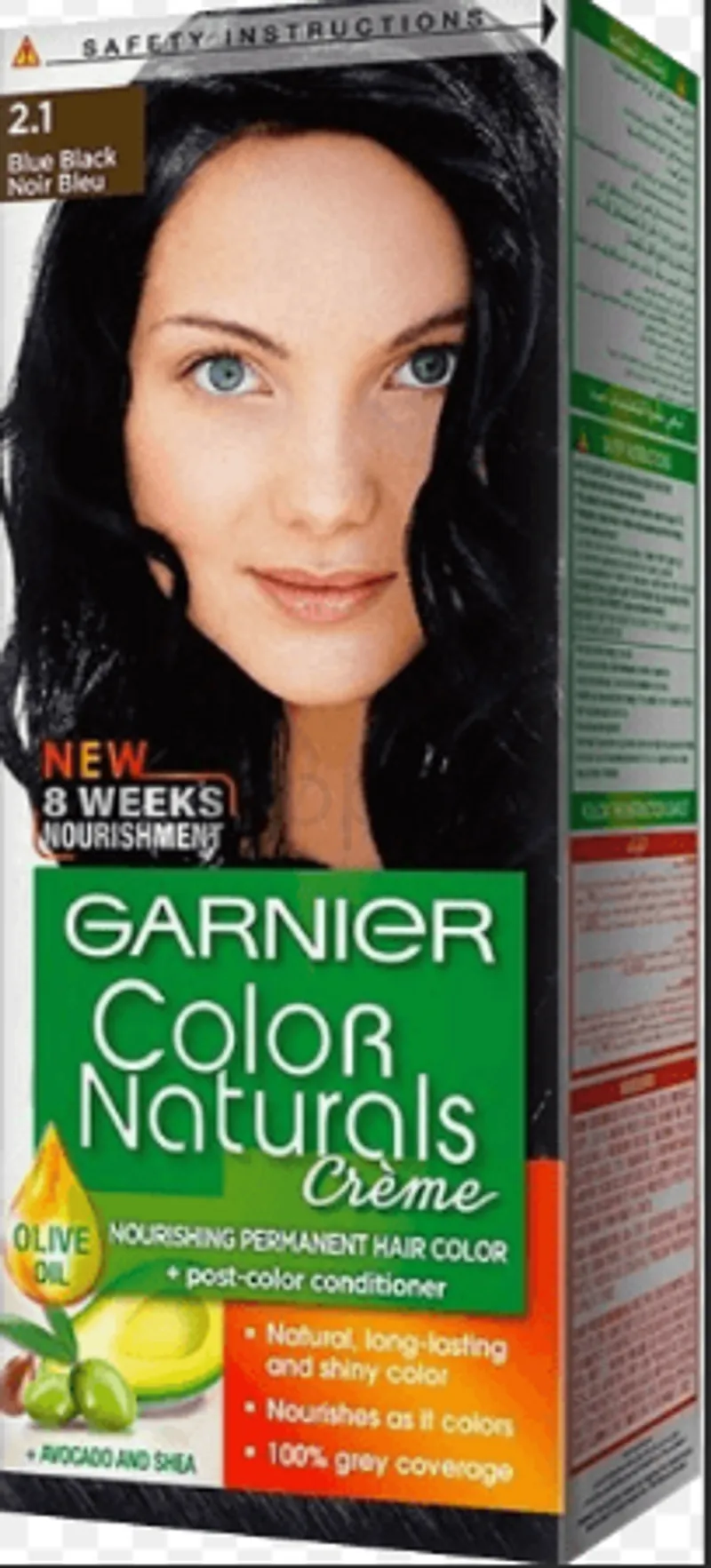 GARNIER COLOR NATURALS CREME NOIR BLEU NUMERO 2.1
