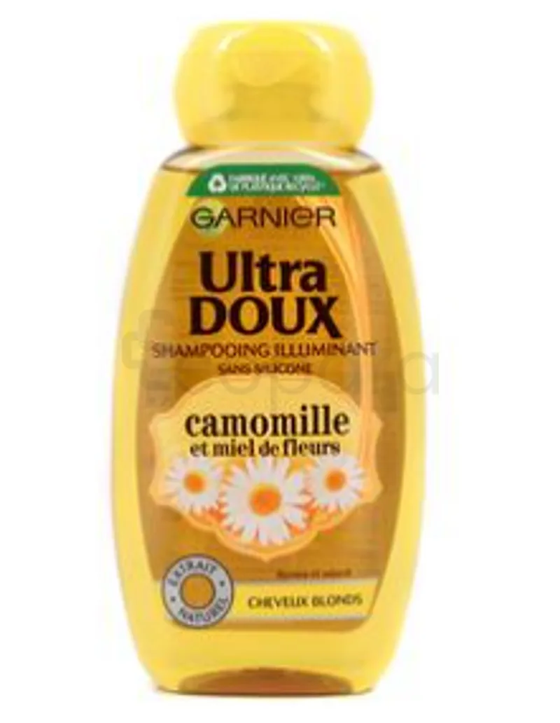 GARNIER ULTRA DOUX SHAMPOOING A LA CAMOMILLE ET MIEL DE FLEURS 250ML