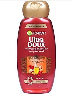 GARNIER ULTRA DOUX SHAMPOOING HAMMAM ZEIT AUX HUILES GUÉRISSEUSES DE RICIN ET D'AMANDE 200ML