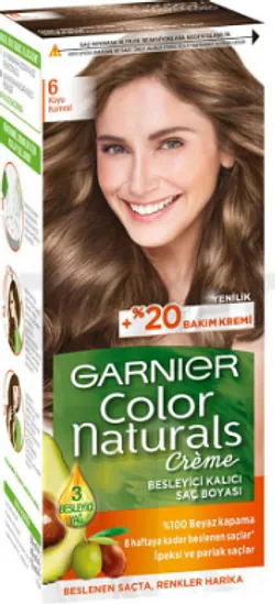 GARNIER COLOR NATURALS CREME COLORATION NUTRITIVE NUMERO 6