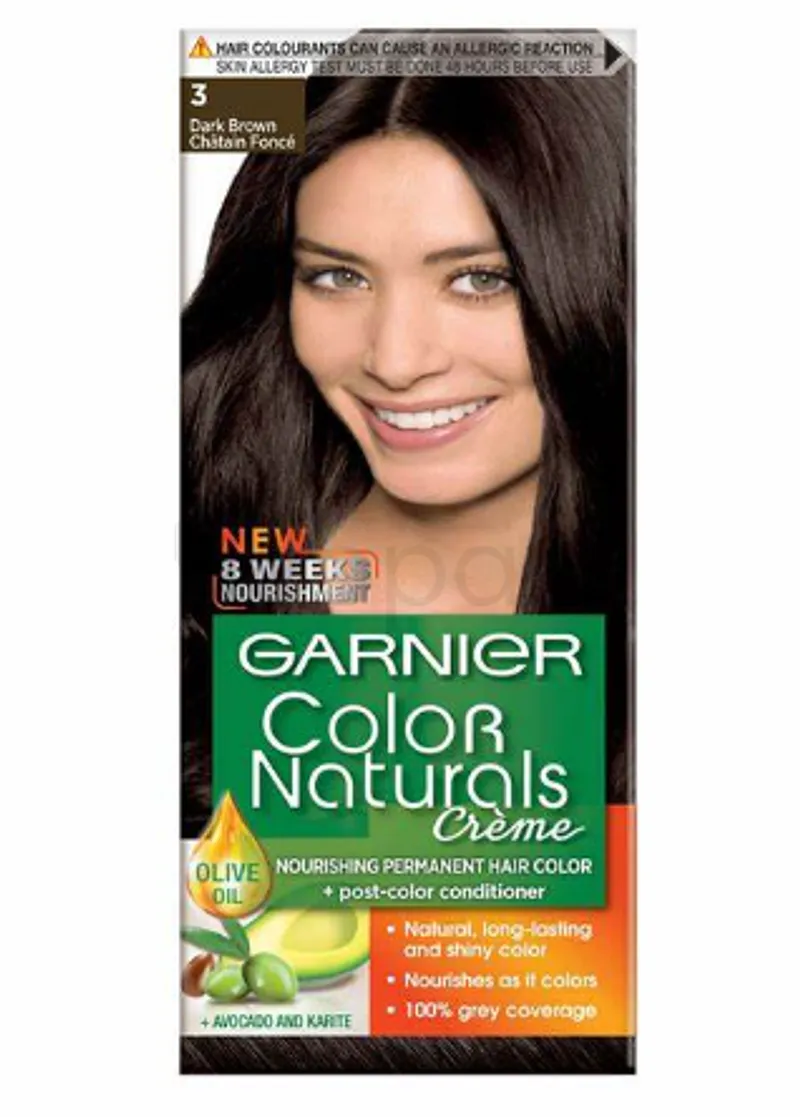 GARNIER COLOR NATURALS CREME COLORATION NUTRITIVE NUMERO 3