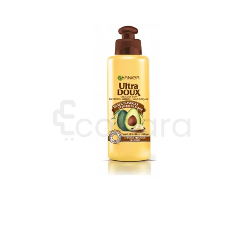 GARNIER ULTRA DOUX CRÈME DE SOIN CHEVEUX TRÈS SECS OU FRISES
