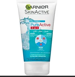 GARNIER PURE ACTIVE 3EN1 150ML