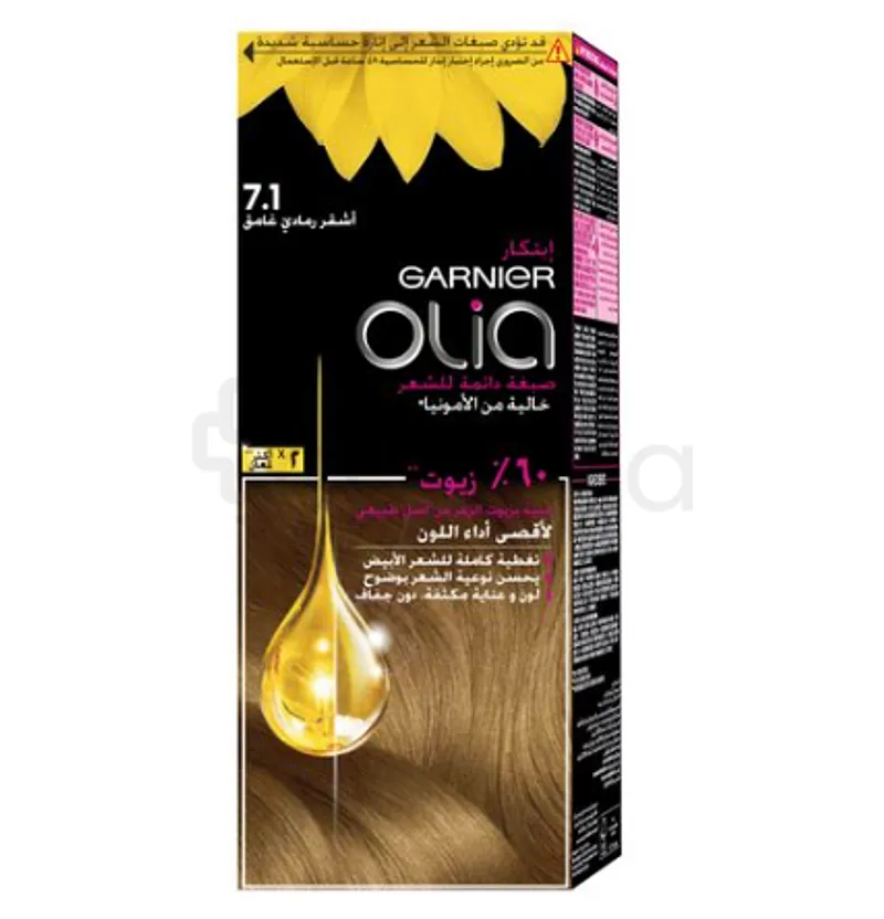 GARNIER OLIA BLOND CENDRE NUMERO 7.1