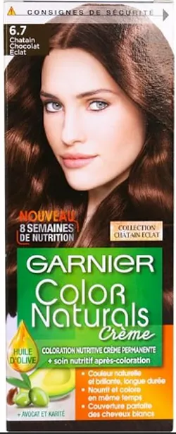 GARNIER COLOR NATURALS CHATAIN ECLAT NUMERO 6.7