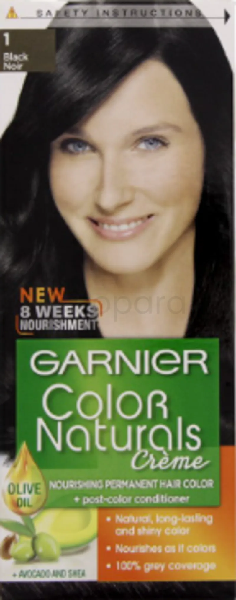 GARNIER COLOR NATURALS CREME COLORATION NUTRITIVE NOIR NUMERO 1