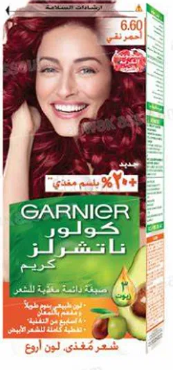 GARNIER COLOR NATURALS ROUGE ARDENT PUR NUMERO 6.60