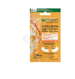 GARNIER MASQUE YEUX TISSU A L ORANGE