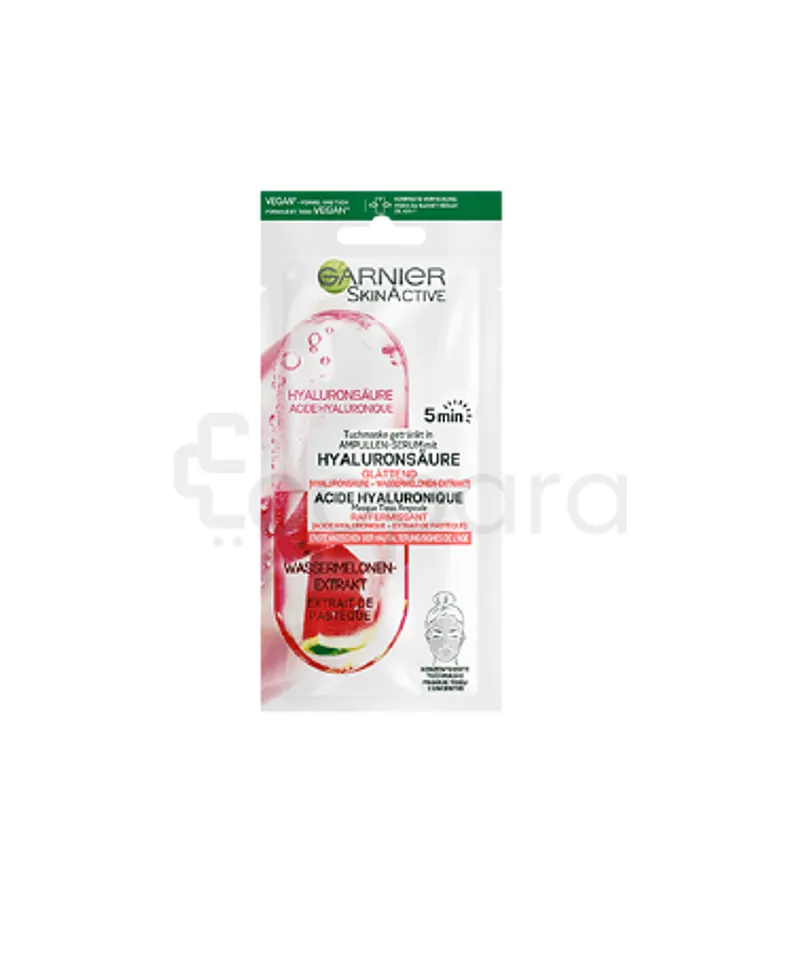 GARNIER AMPOULE TISSU MASK PASTEQUE