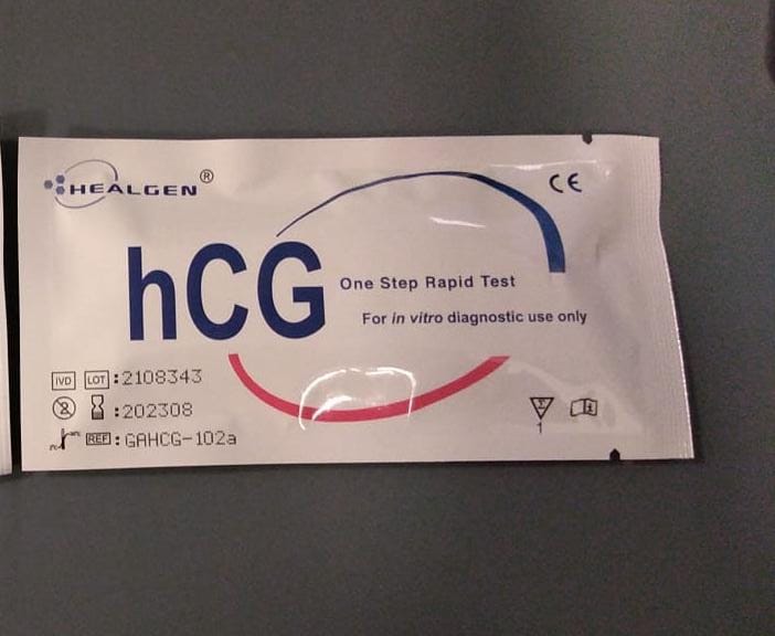 HCG TEST DE GROSSESSE PAR UNITE