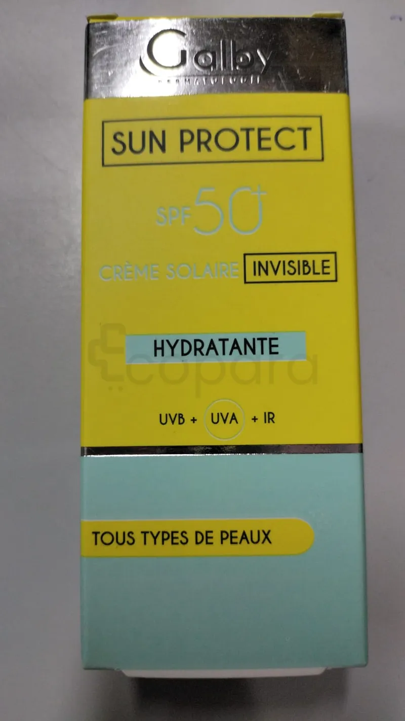 GALBY ECRAN SUN PROTECT INVISIBLE HYDRATANTE 50ML