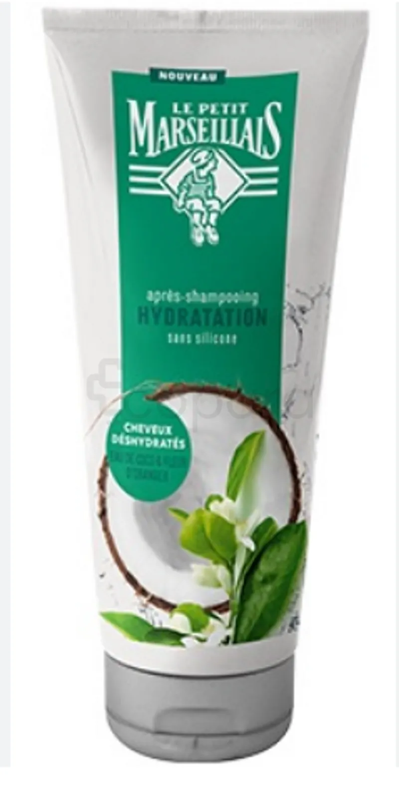 LE PETIT MARSEILLAIS APRES SHAMPOOING SANS SILICONE EAU DE COCO ET FLEUR D'ORANGER 200ML