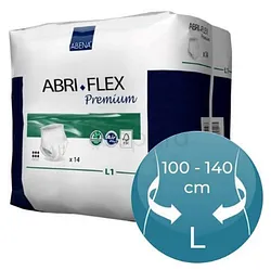 ABENA ABRI FLEX PREMIUM COUCHES CULOTE ADULTE L2 T100-140CM BOITE DE 14