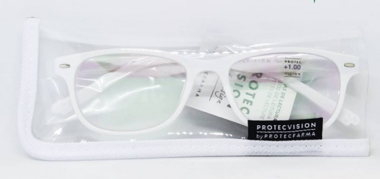 PROTEC VISION PRESBYTIE LUNETTES SALAMANDRA COLORS LUNETTES PRESBYTIE BLANC +1.00 BLANC