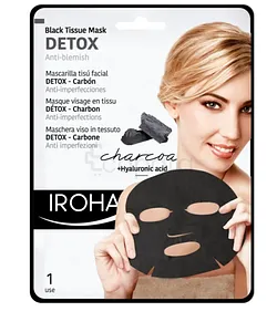IROHA MASQUE VISAGE NOIR DETOX CHARBON +AH 23ML