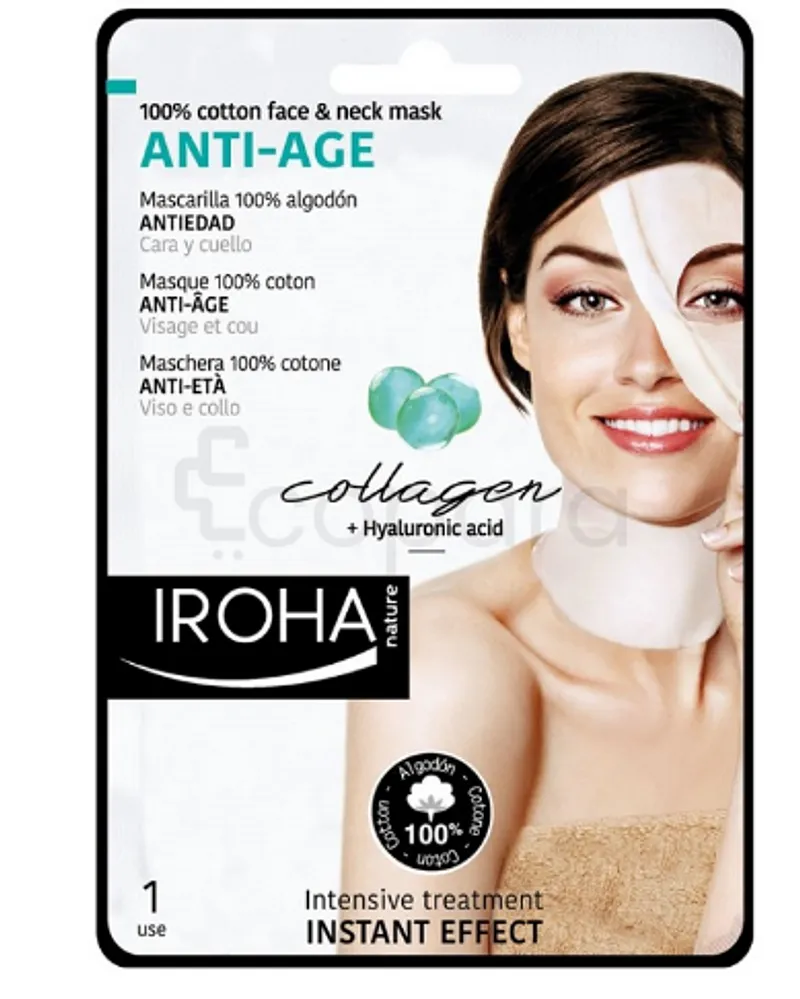 IROHA MASQUE VISAGE ACIDE HYALURONIQUE ET COLLAGENE 20ML