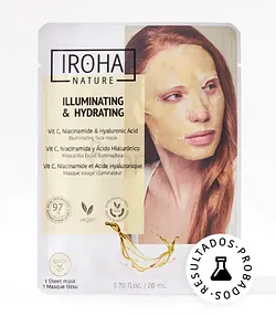 IROHA MASQUE VISAGE ILLUMINATEUR ET HYDRATANT VITAMINE C 20ML
