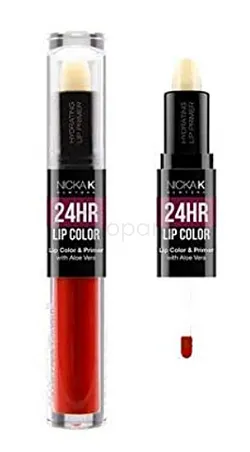 NICKAK 24HR LIP COLOR PRIMER CRIMSON REFERENCE NDL02