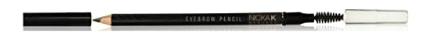 NICKAK EYEBROW WOOD PENCIL DARK BROWN REFERENCE NEP03