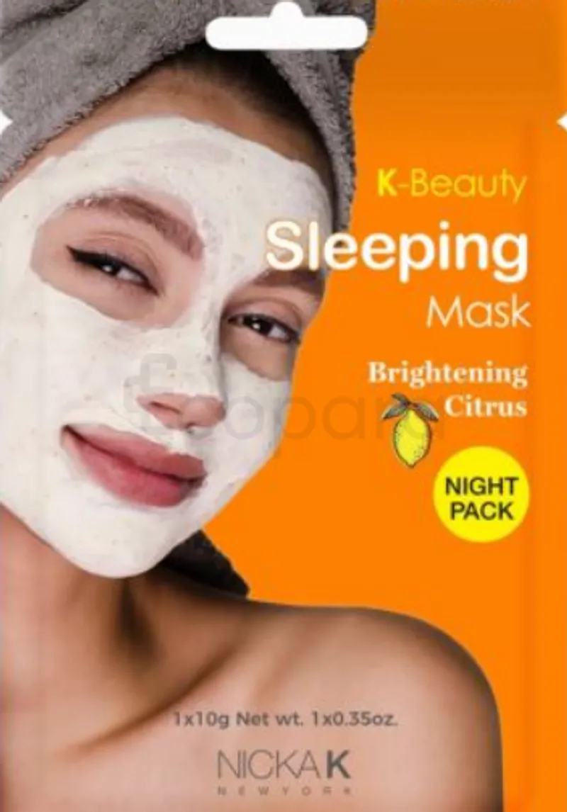 NICKAK SLEEPING MASK BRIGHTENING CITRUS REFERENCE SMSL02