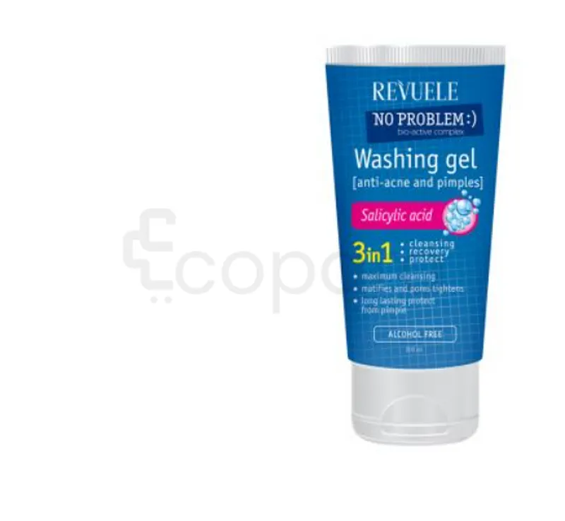 REVUELE FACIAL WASH GEL SALICYLIC ACID 3IN1 200ML