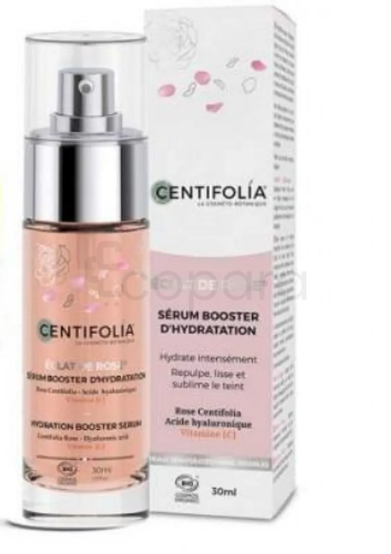 CENTIFOLIA PACK SERUM BOOSTER D'HYDRATATION ECLAT DE ROSE 30ML + GEL-CREME DE NUIT ECLAT DE ROSE 10ML OFFERT