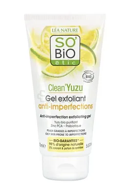 SO BIO CLEAN YUZU GEL NETTOYANT ANTI IMPERFECTIONS 200ML