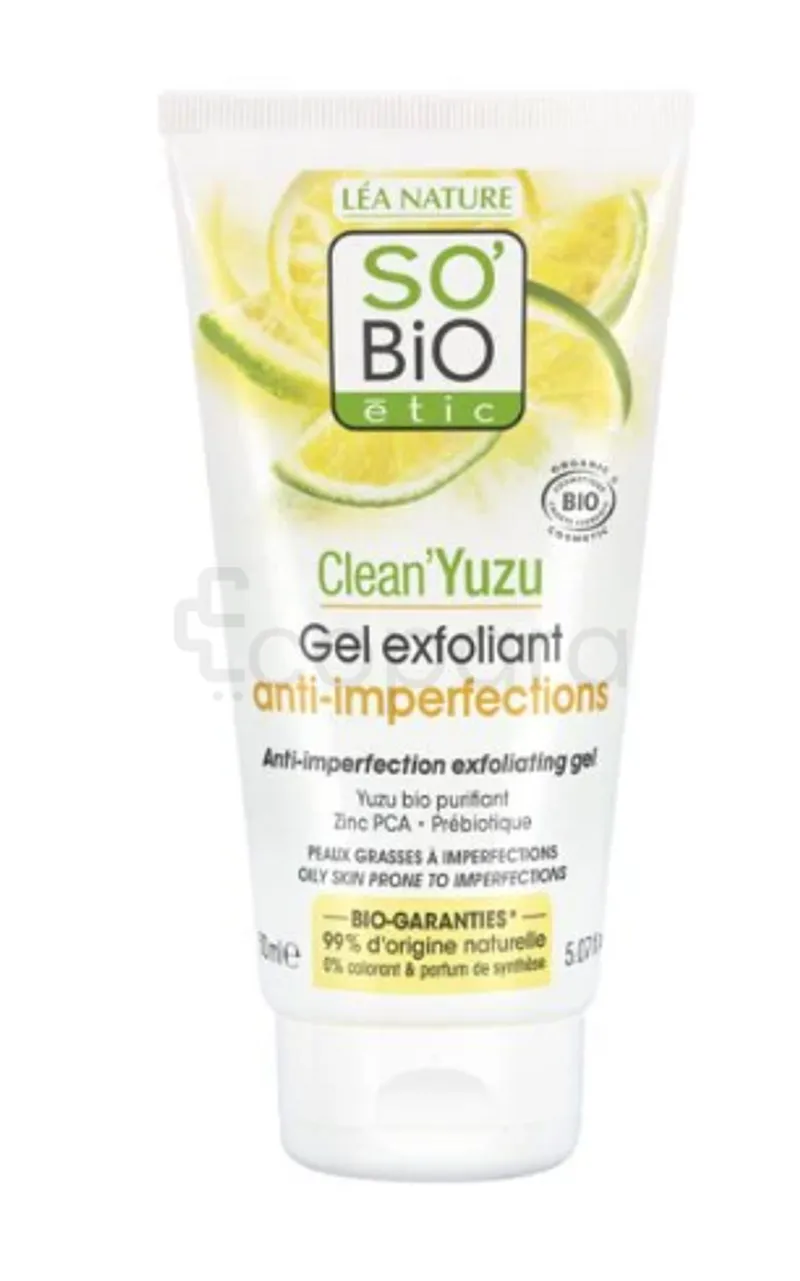 SO BIO CLEAN YUZU GEL NETTOYANT ANTI IMPERFECTIONS 200ML
