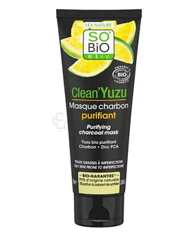 SO BIO CLEAN YUZU MASQUE CHARBON PURIFIANT 75ML