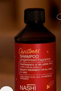 NASHI ARGAN SHAMPOOING GINGERBREAD FRAGRANCE 200ML