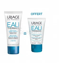URIAGE COFFRET CREME D'EAU LEGERE 40ML + URIAGE CREME D'EAU MAINS OFFERT