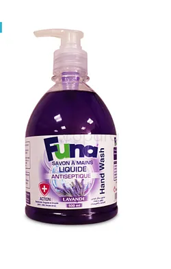 FUNA SAVON A MAINS LIQUIDE ANTIBACTERIEN LAVANDE 500ML