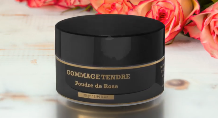 HUILAROME GOMMAGE TENDRE POUDRE DE ROSE 55G