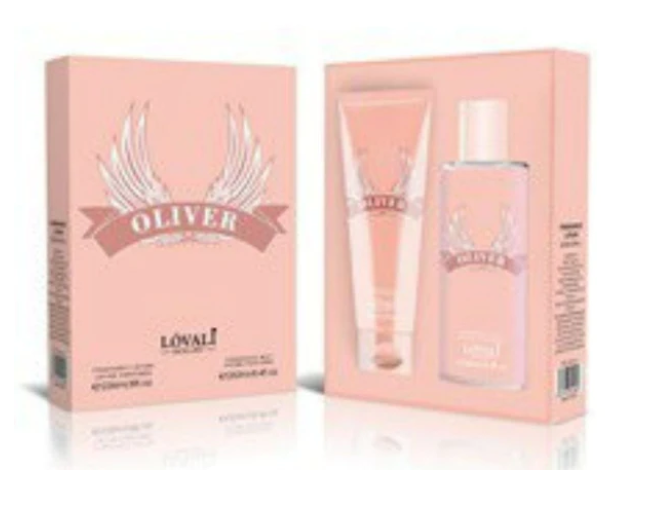 LOVALI OLIVER PACK PARFUM 250ML + LOTION 236ML