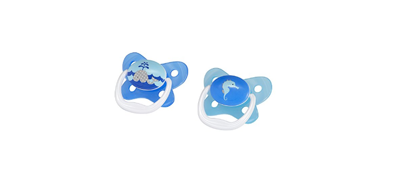DR BROWN'S SUCETTE 0-6MOIS BLEU PREVENT BUTTERFLY SHIELD BOITE DE 2 REFERENCE PV12401-P4