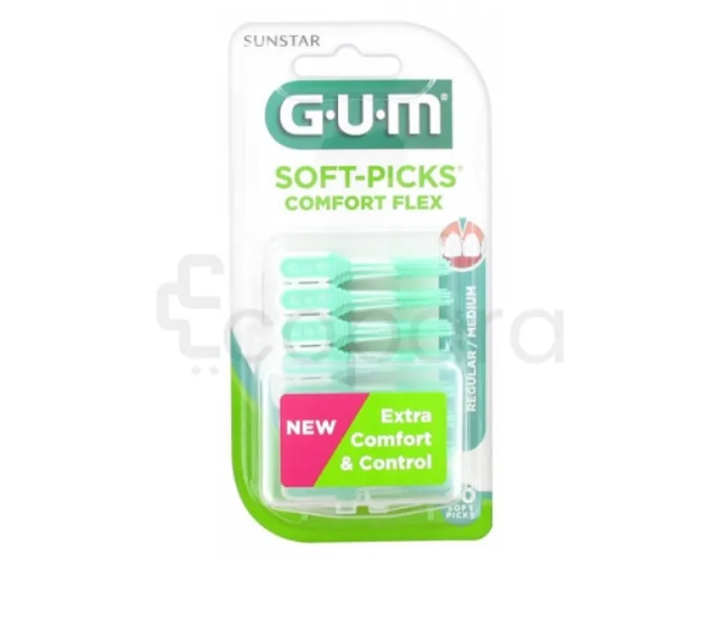 GUM SOFT PICKS CONFORT FLEX BOITE DE 40 REFERENCE 659