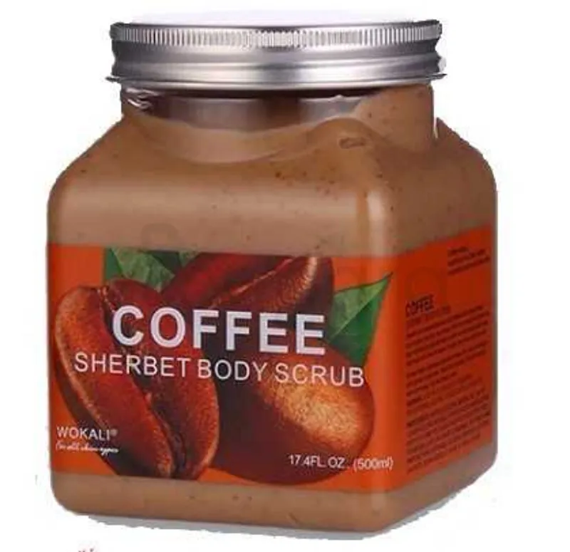 WOKALI COFFEE SHERBET BODY SCRUB 500ML