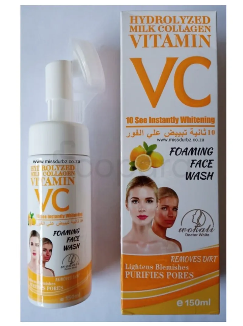 WOKALI VITAMIN C FOAMING FACE WASH 150ML
