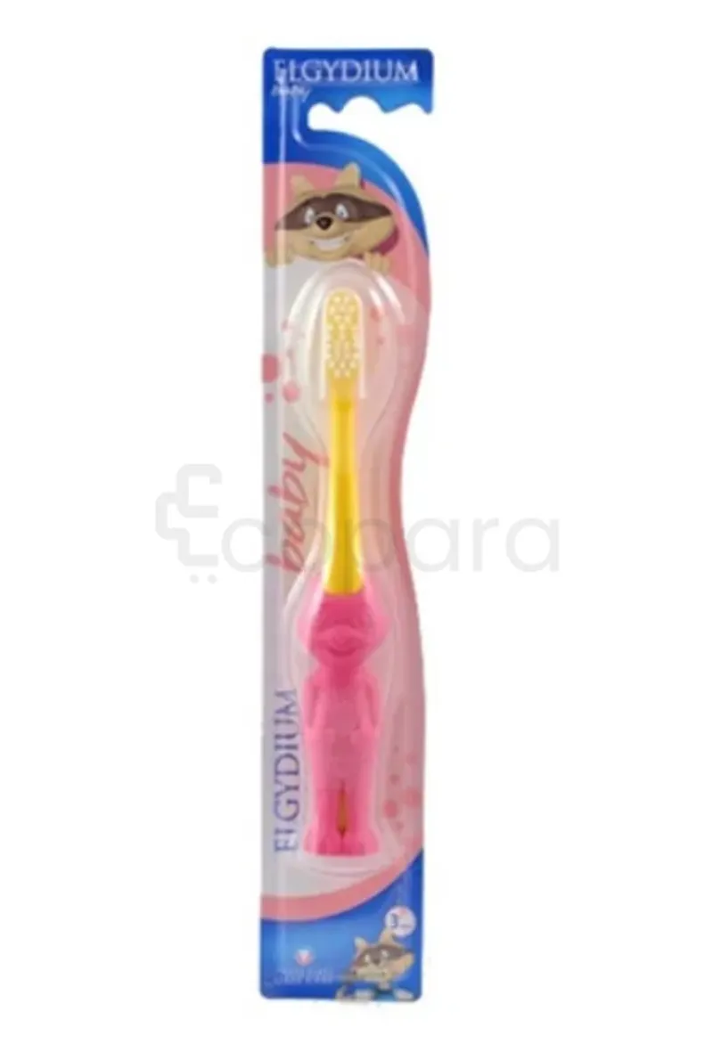 SAGYENE BROSSE A DENTS ERGONOMIQUE LAMA ROSE 0-2ANS REFERENCE A00137