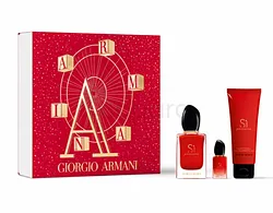 COFFRET GIORGIO ARMANI SI PASSIONE EAU DE PARFUM 50ML + LAIT PARFUME 75ML + EAU DE PARFUM 7ML