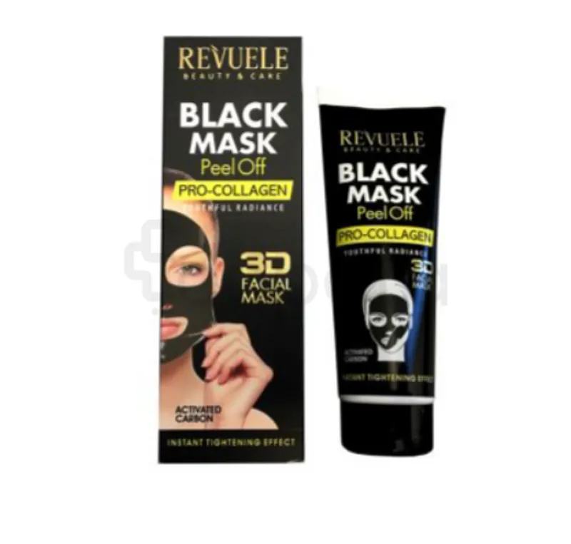 REVUELE BLACK MASK PEEL OFF PRO-COLLAGEN 80ML