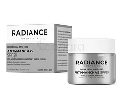 RADIANCE COSMETICS CREMA FACIAL ANTI-EDAD ANTI-MANCHAS SPF20 50ML