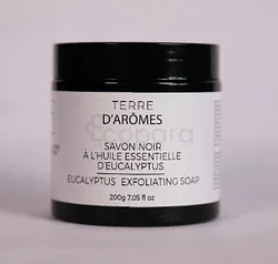 OSRAH TERRE D'AROMES SAVON NOIR A L'HUILE ESSENTIELLE D'EUCALYPTUS 200G