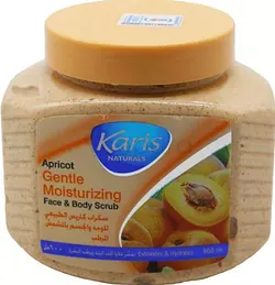 KARIS NATURAL APRICOT FACE & BODY SCRUB 600ML