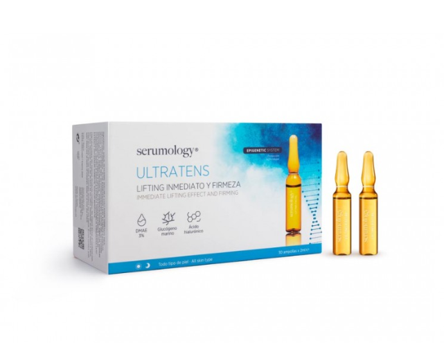SERUMOLOGY ULTRATENS LIFTING INMEDIATO Y FIRMEZA ALL SKIN TYPE BOITE DE 30*2