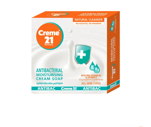 CREME 21 ANTIBACTERIAL MOISTURISING CREAM SOAP ANTIBAC 125G
