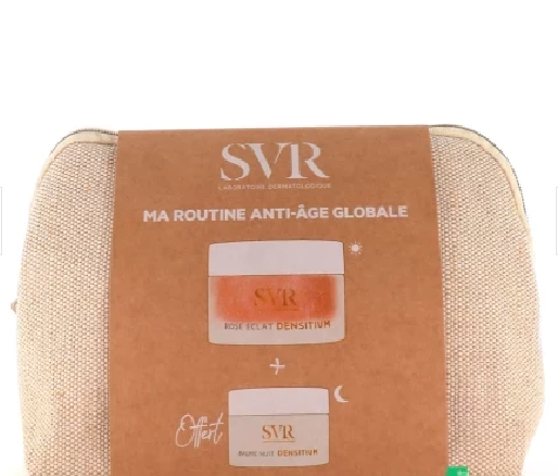 SVR DENSITIUM PACK ROSE ECLAT 50ML + BAUME NUIT DENSITIUM 13ML + TROUSSE OFFERTE