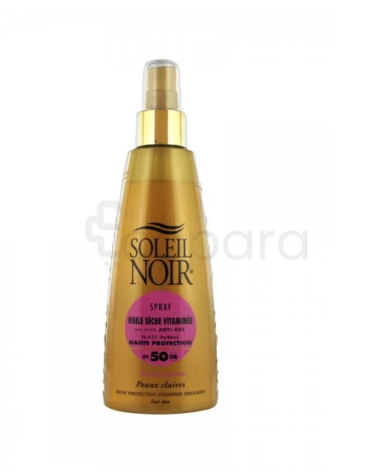 SOLEIL NOIR HUILE SÈCHE VITAMINÉE SPF50 150ML