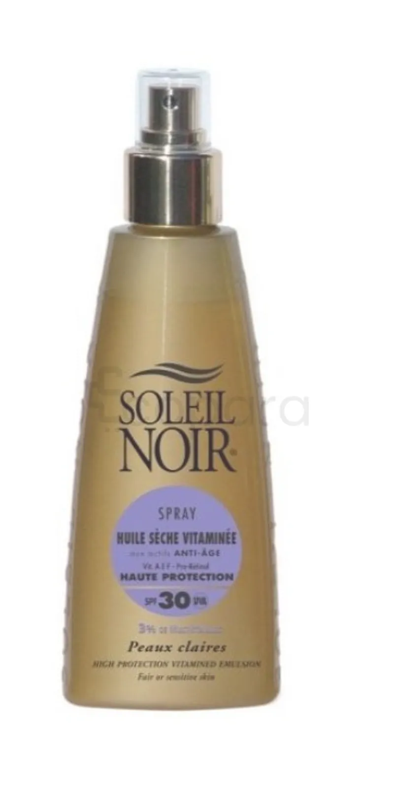 SOLEIL NOIR HUILE SÈCHE VITAMINÉE SPF30 150ML