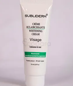 SUBLIDERM CREME ECLAIRCISSANTE TOUTES PEAUX 75ML